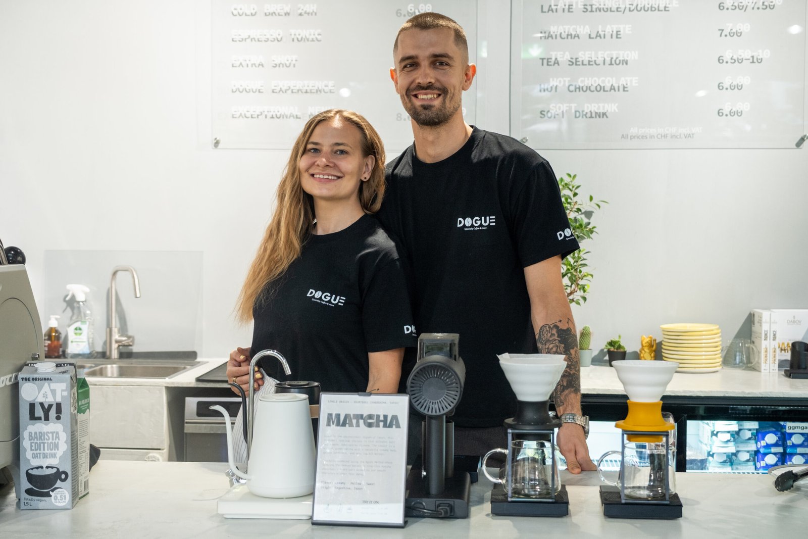 Semra Doseva and Emil Dosev, co founders of DOGUE 2