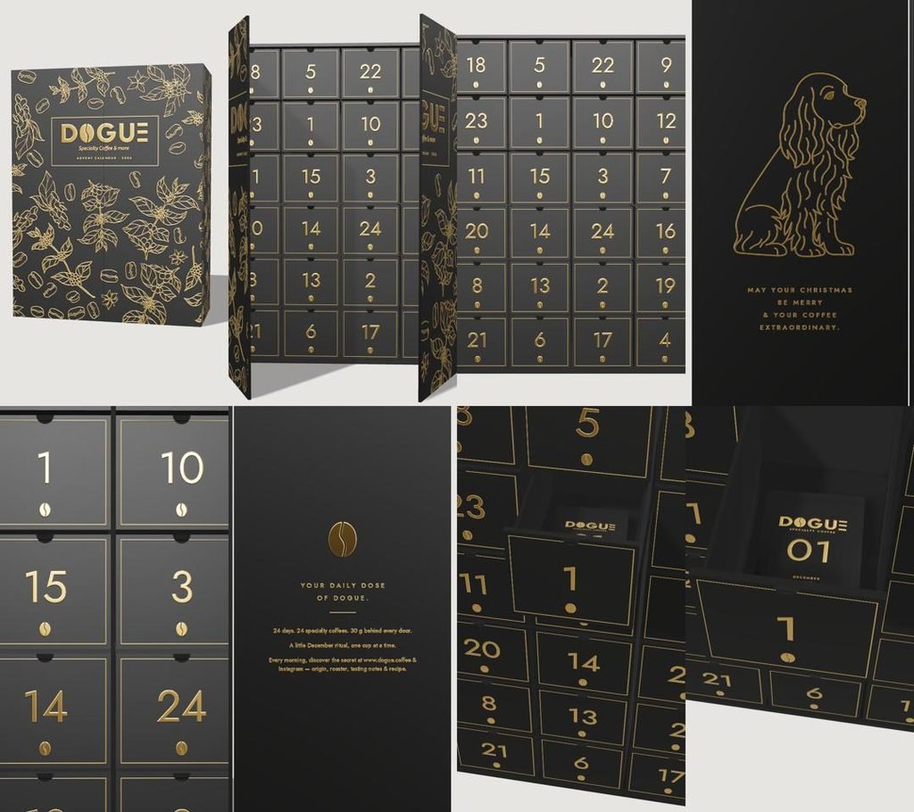 dogue coffee christmas advent calendar 